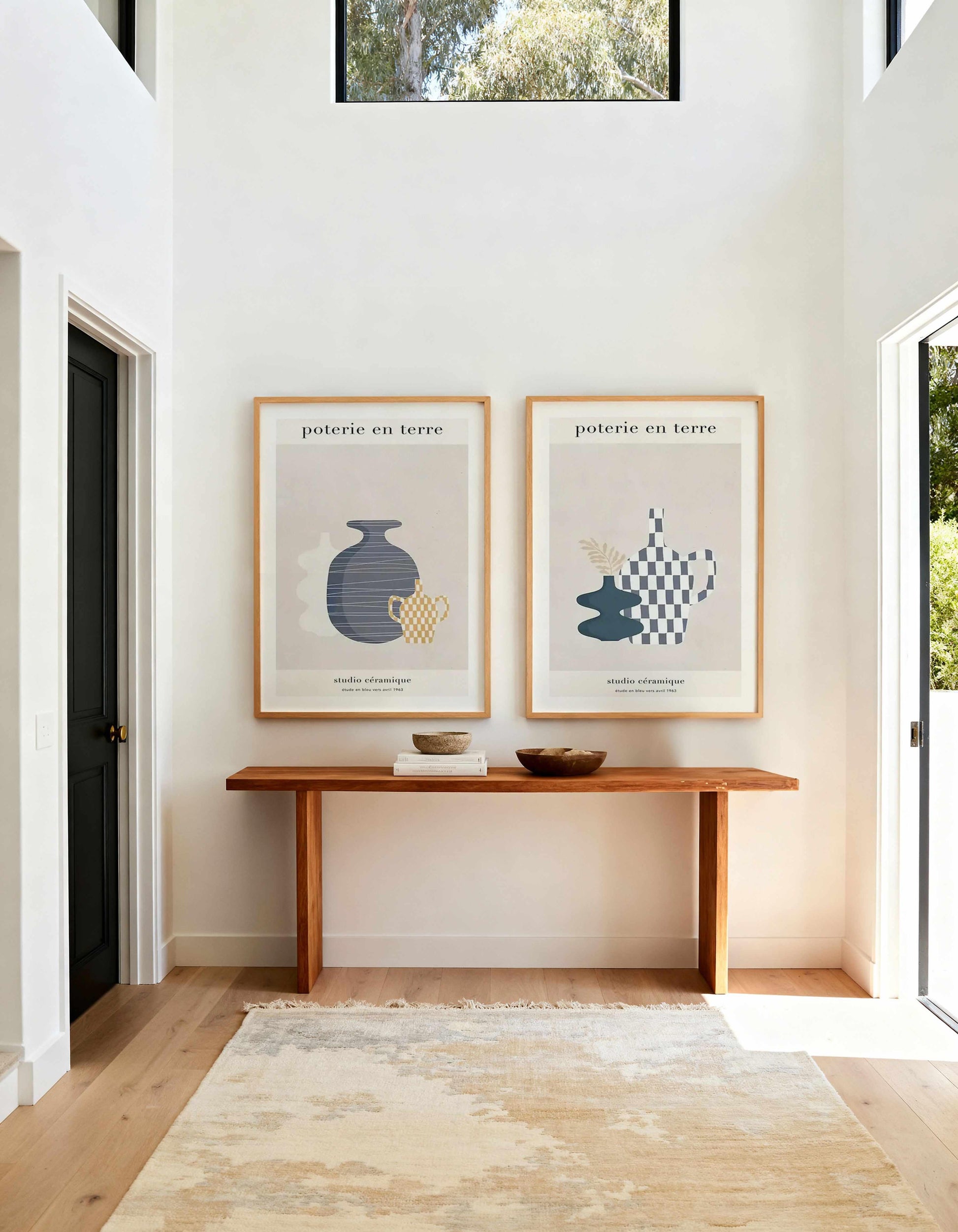 Poterie en Terre II & III Art Print Set of 2 | Matching Wall Art from Olive et Oriel where you can shop wallpaper and artworks online