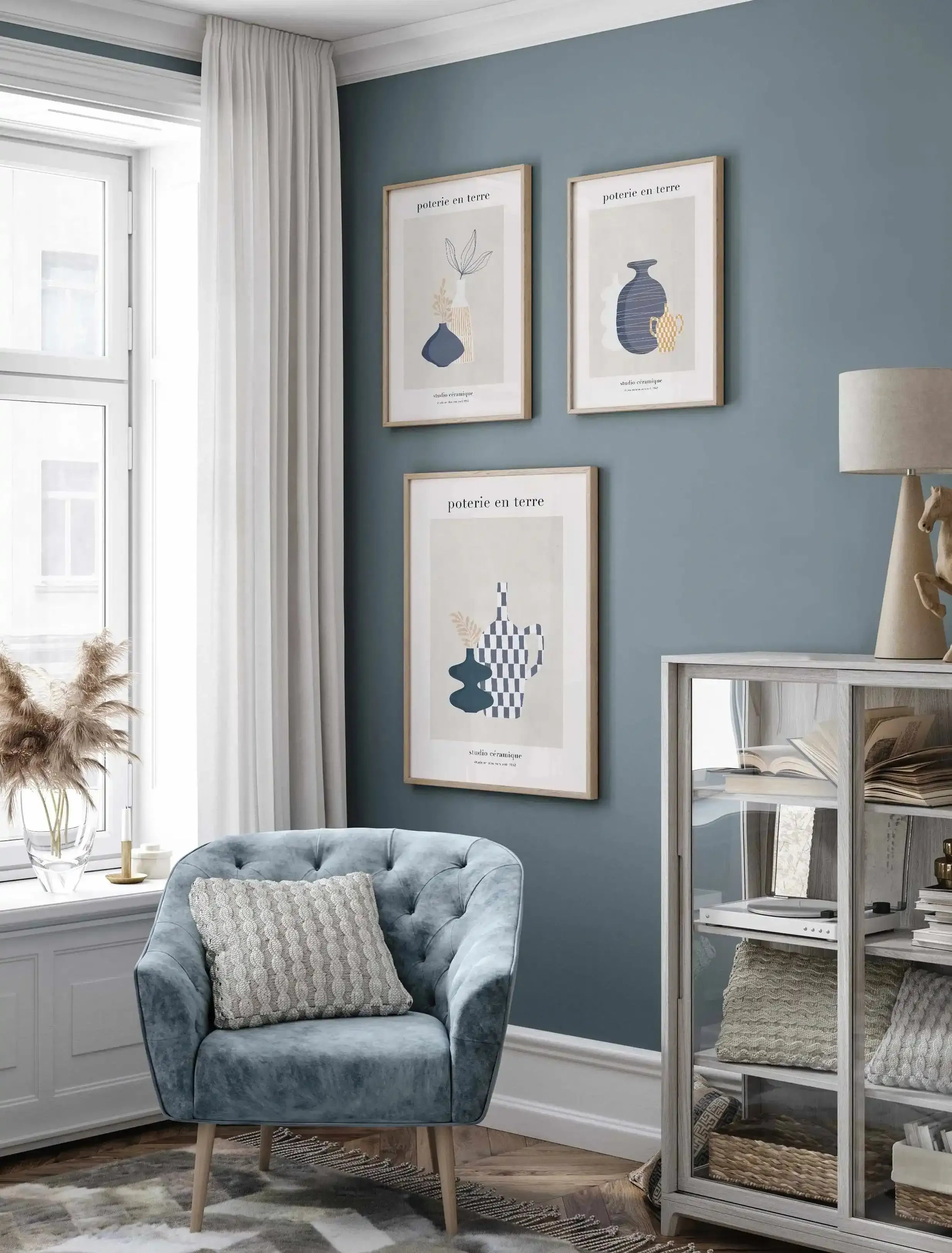 Poterie en Terre II Art Print-PRINT-Olive et Oriel-Olive et Oriel-Buy-Australian-Art-Prints-Online-with-Olive-et-Oriel-Your-Artwork-Specialists-Austrailia-Decorate-With-Coastal-Photo-Wall-Art-Prints-From-Our-Beach-House-Artwork-Collection-Fine-Poster-and-Framed-Artwork