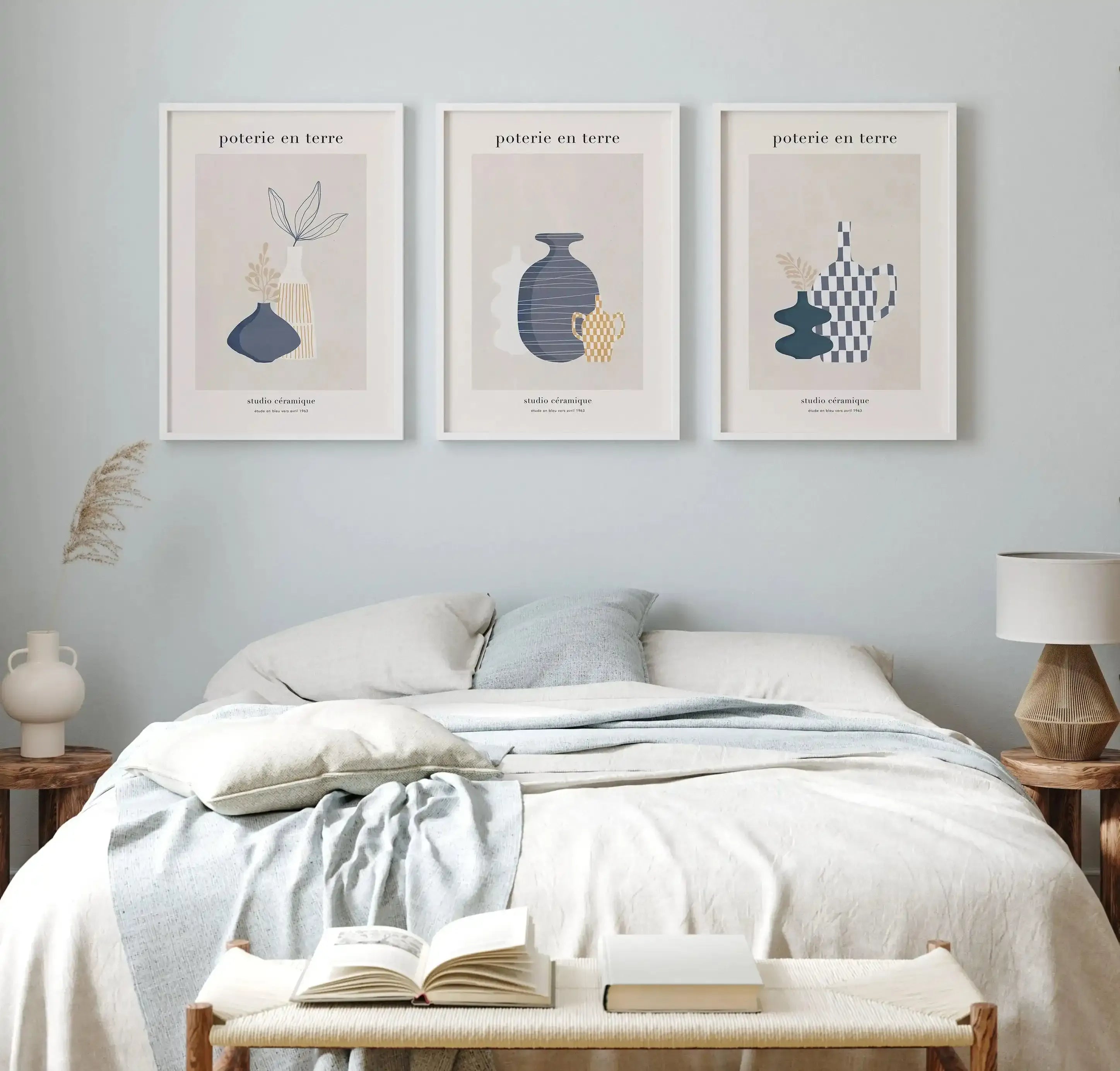 Poterie en Terre I Art Print-PRINT-Olive et Oriel-Olive et Oriel-Buy-Australian-Art-Prints-Online-with-Olive-et-Oriel-Your-Artwork-Specialists-Austrailia-Decorate-With-Coastal-Photo-Wall-Art-Prints-From-Our-Beach-House-Artwork-Collection-Fine-Poster-and-Framed-Artwork