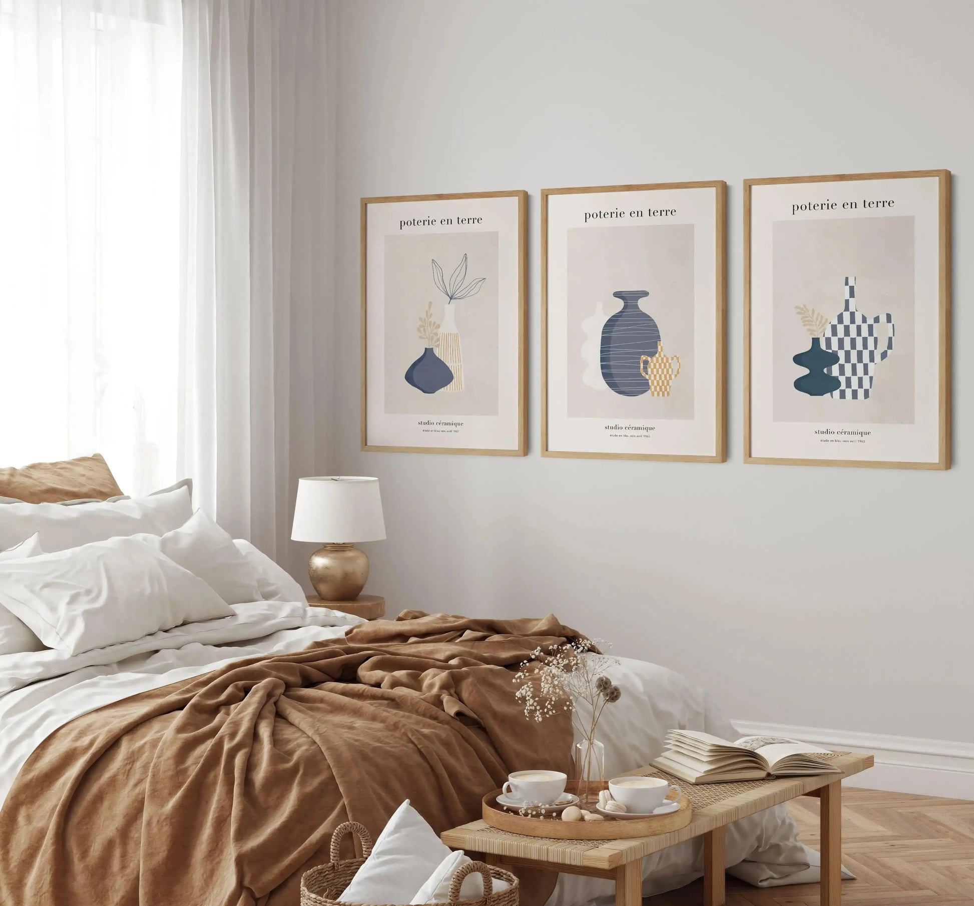 Poterie en Terre I Art Print-PRINT-Olive et Oriel-Olive et Oriel-Buy-Australian-Art-Prints-Online-with-Olive-et-Oriel-Your-Artwork-Specialists-Austrailia-Decorate-With-Coastal-Photo-Wall-Art-Prints-From-Our-Beach-House-Artwork-Collection-Fine-Poster-and-Framed-Artwork