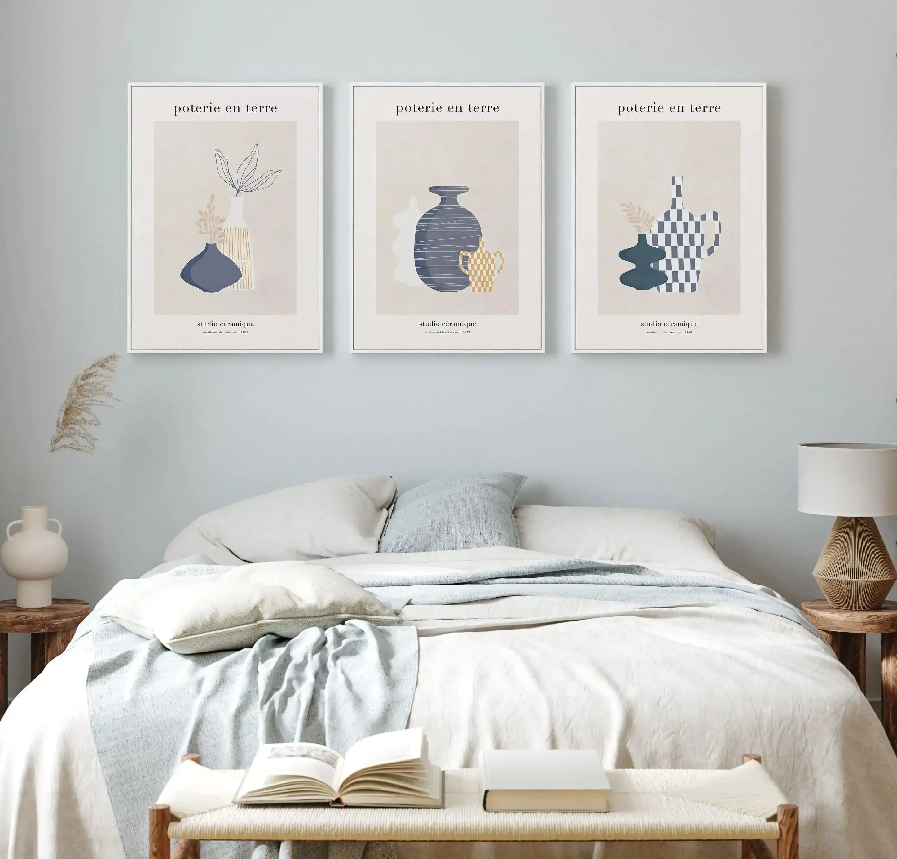 Poterie en Terre I | Framed Canvas-CANVAS-You can shop wall art online with Olive et Oriel for everything from abstract art to fun kids wall art. Our beautiful modern art prints and canvas art are available from large canvas prints to wall art paintings and our proudly Australian artwork collection offers only the highest quality framed large wall art and canvas art Australia - You can buy fashion photography prints or Hampton print posters and paintings on canvas from Olive et Oriel and have th