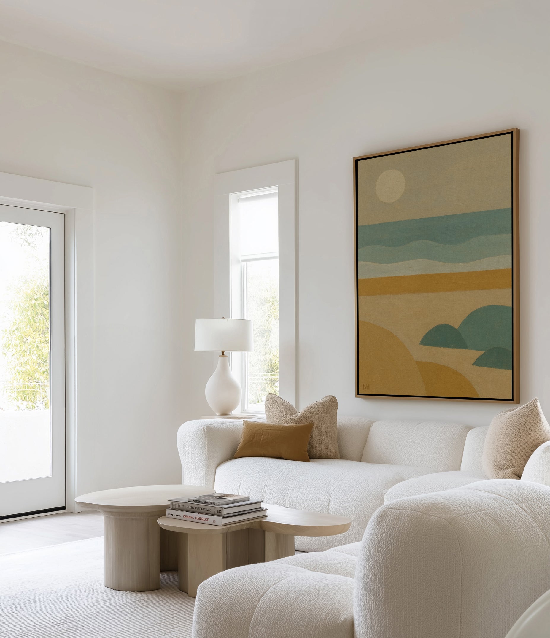 Porthmeor View by Dan Hobday | Framed Canvas Art Print