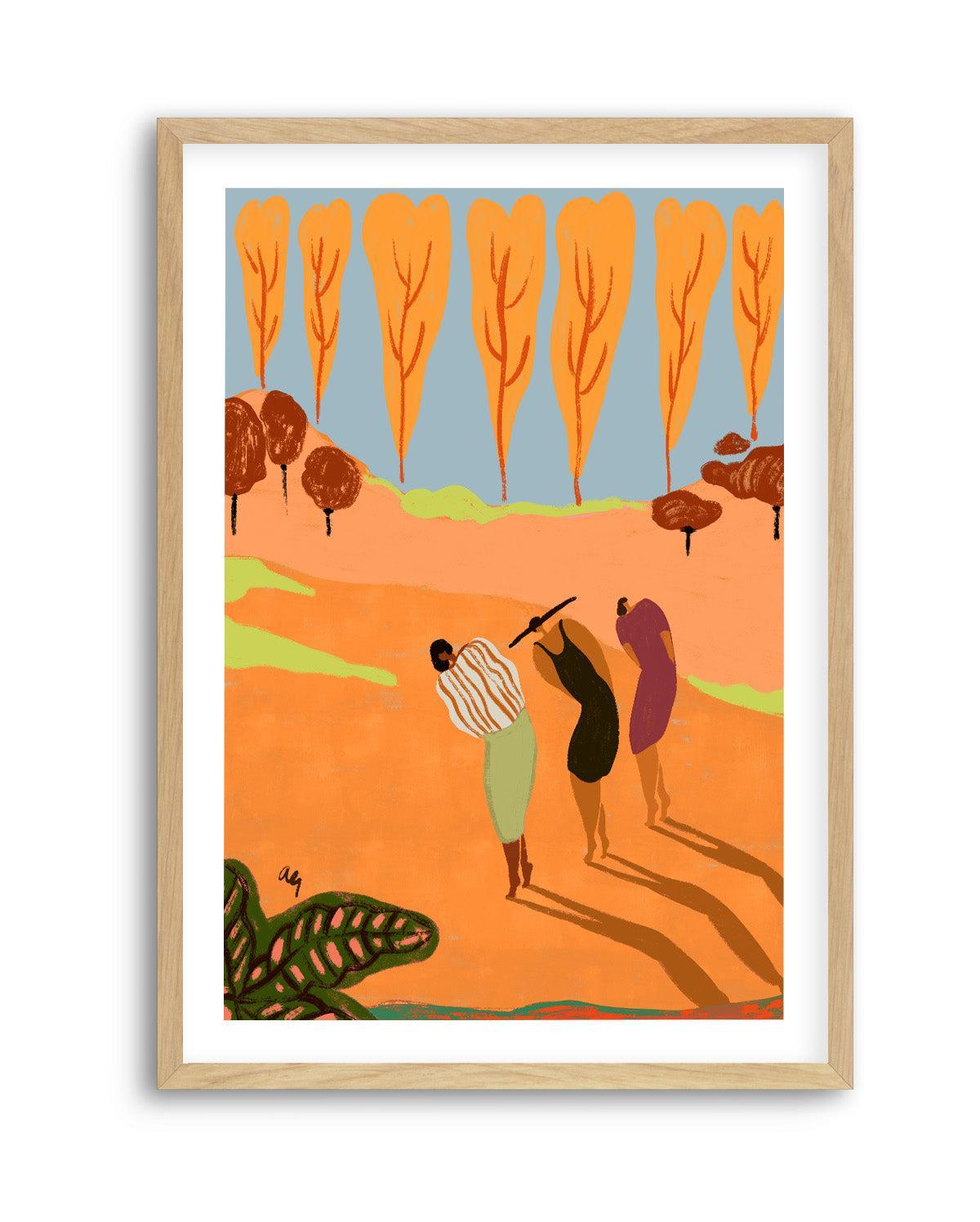 Power of 3 by Arty Guava | Art Print from Olive et Oriel where you can shop wallpaper and artworks online