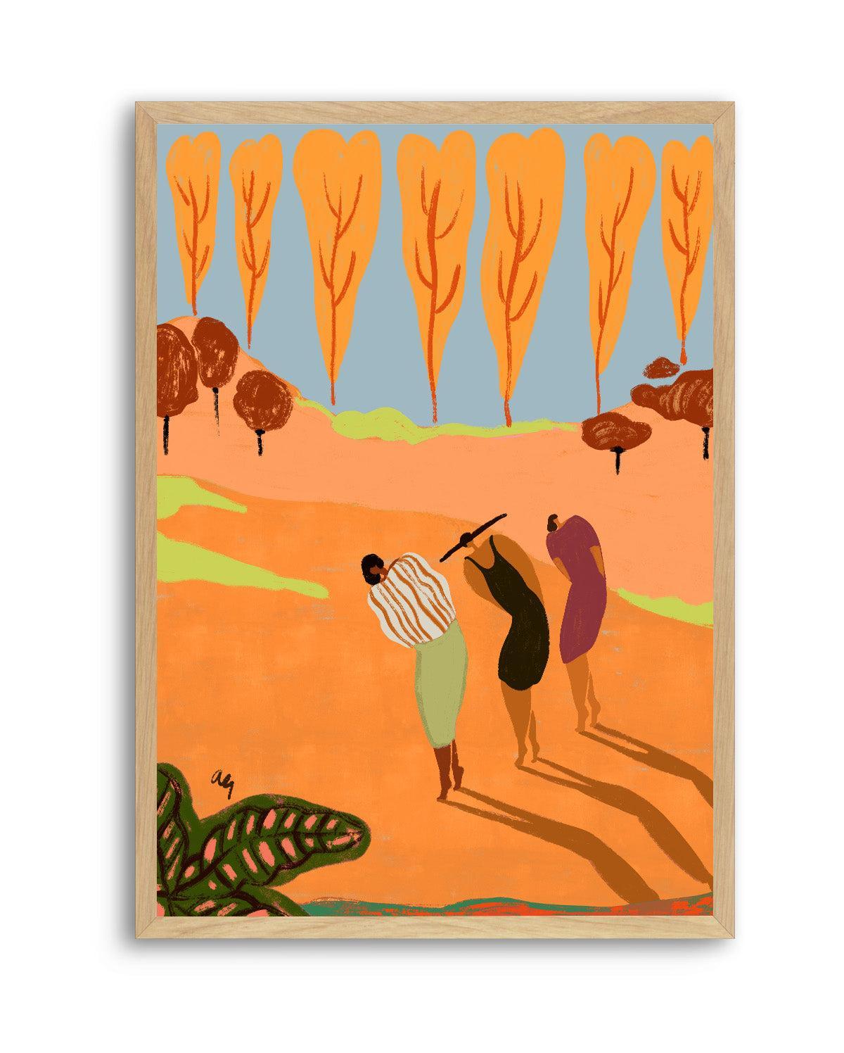 Power of 3 by Arty Guava | Art Print from Olive et Oriel where you can shop wallpaper and artworks online