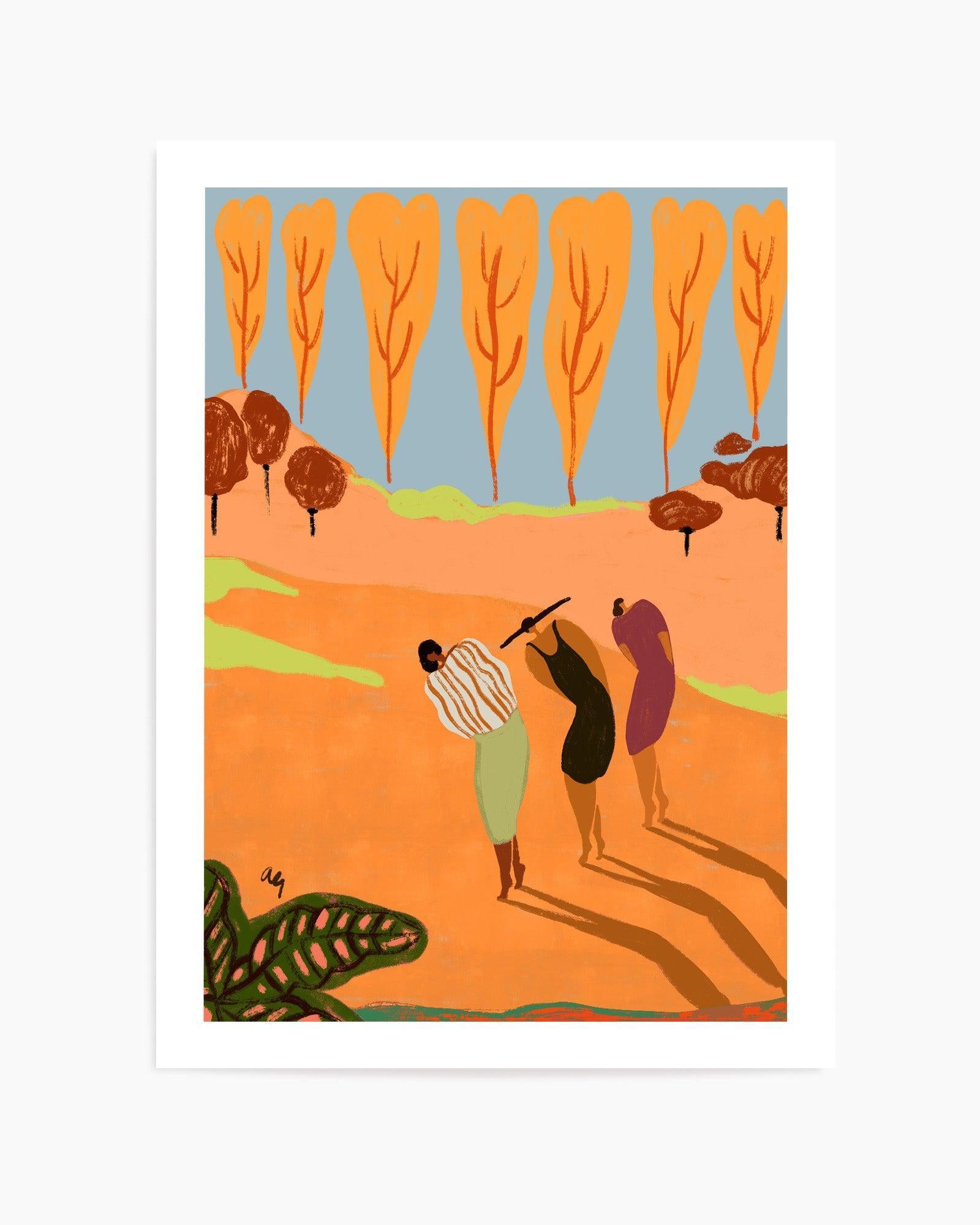 Power of 3 by Arty Guava | Art Print from Olive et Oriel where you can shop wallpaper and artworks online