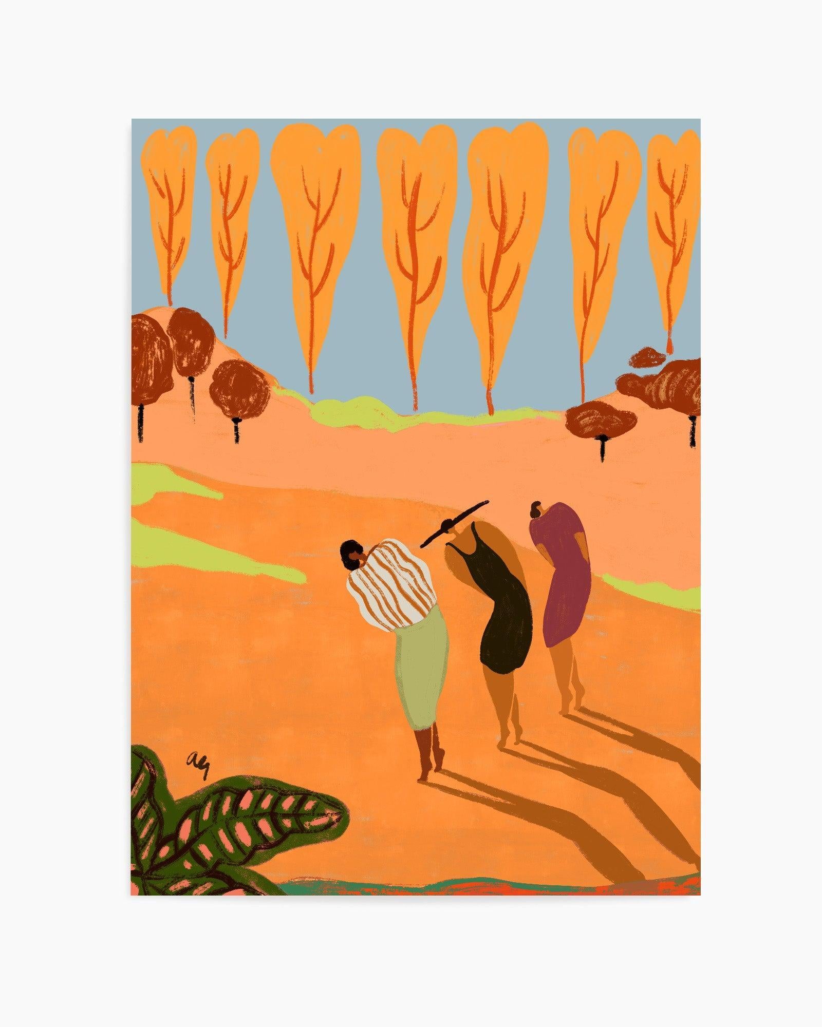 Power of 3 by Arty Guava | Art Print from Olive et Oriel where you can shop wallpaper and artworks online