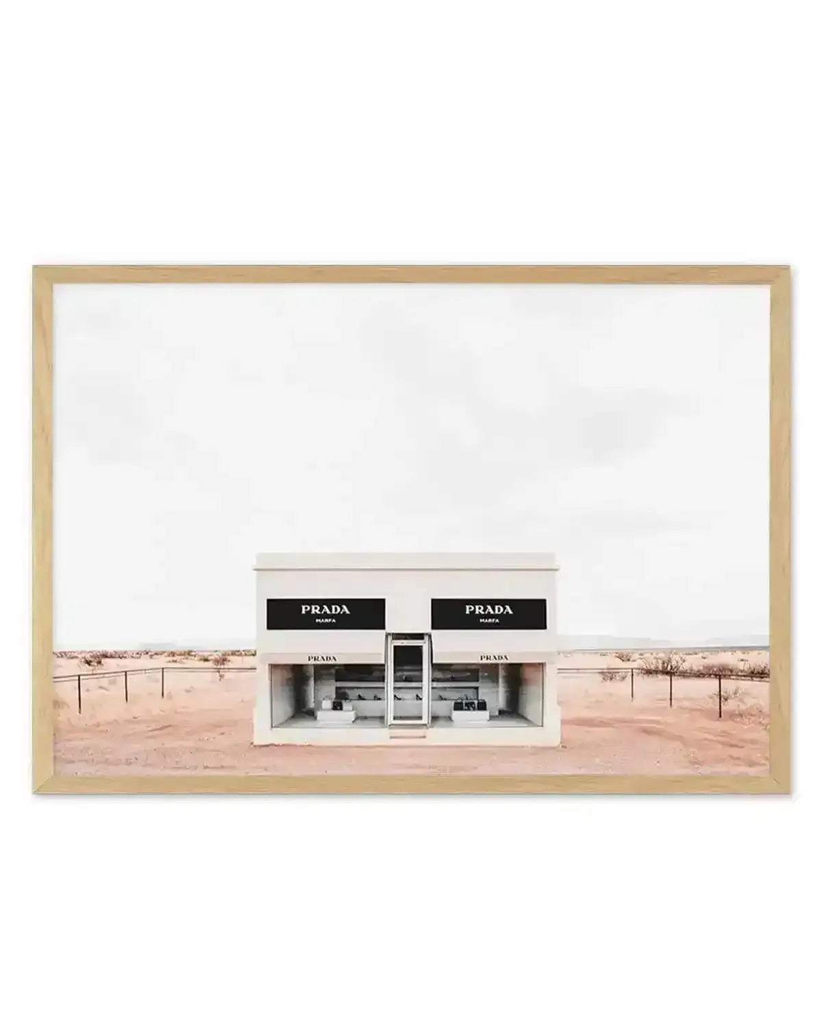 Prada Marfa | Texas Art Print from Olive et Oriel where you can shop wallpaper and artworks online