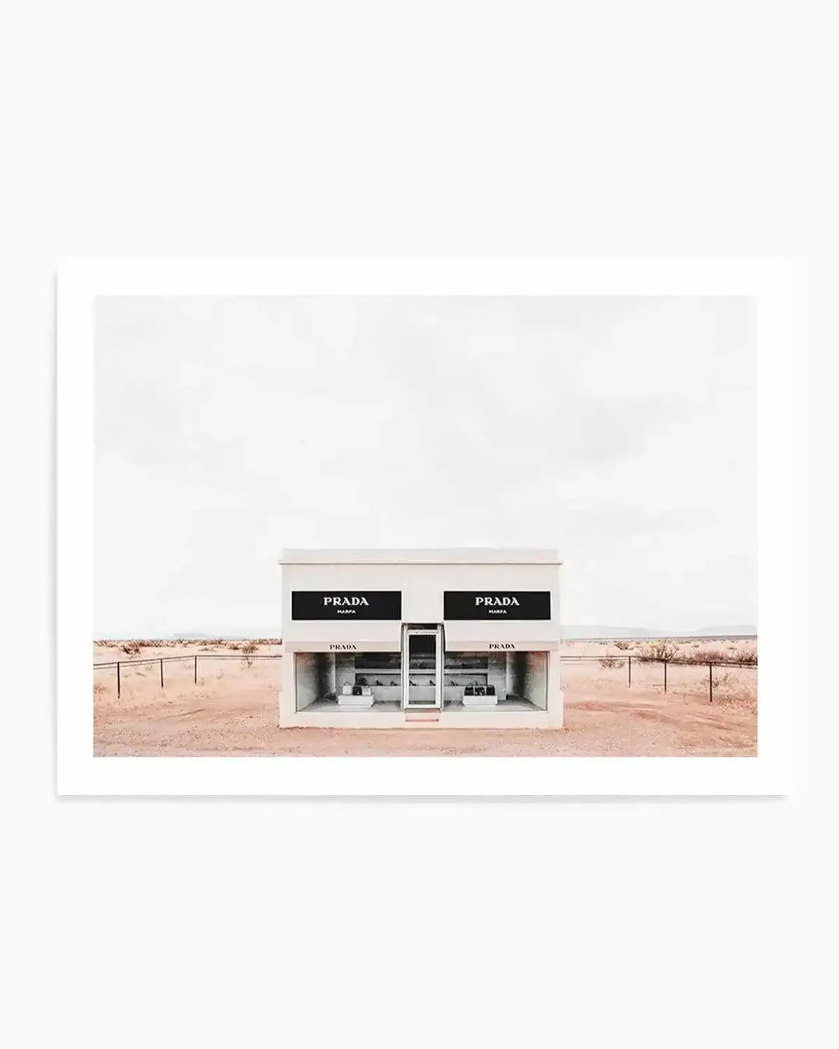 Prada Marfa | Texas Art Print from Olive et Oriel where you can shop wallpaper and artworks online
