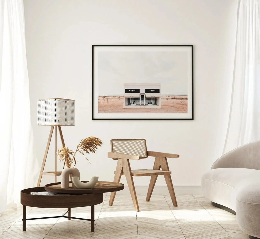 Prada Marfa | Texas Art Print-PRINT-Olive et Oriel-Olive et Oriel-Buy-Australian-Art-Prints-Online-with-Olive-et-Oriel-Your-Artwork-Specialists-Austrailia-Decorate-With-Coastal-Photo-Wall-Art-Prints-From-Our-Beach-House-Artwork-Collection-Fine-Poster-and-Framed-Artwork