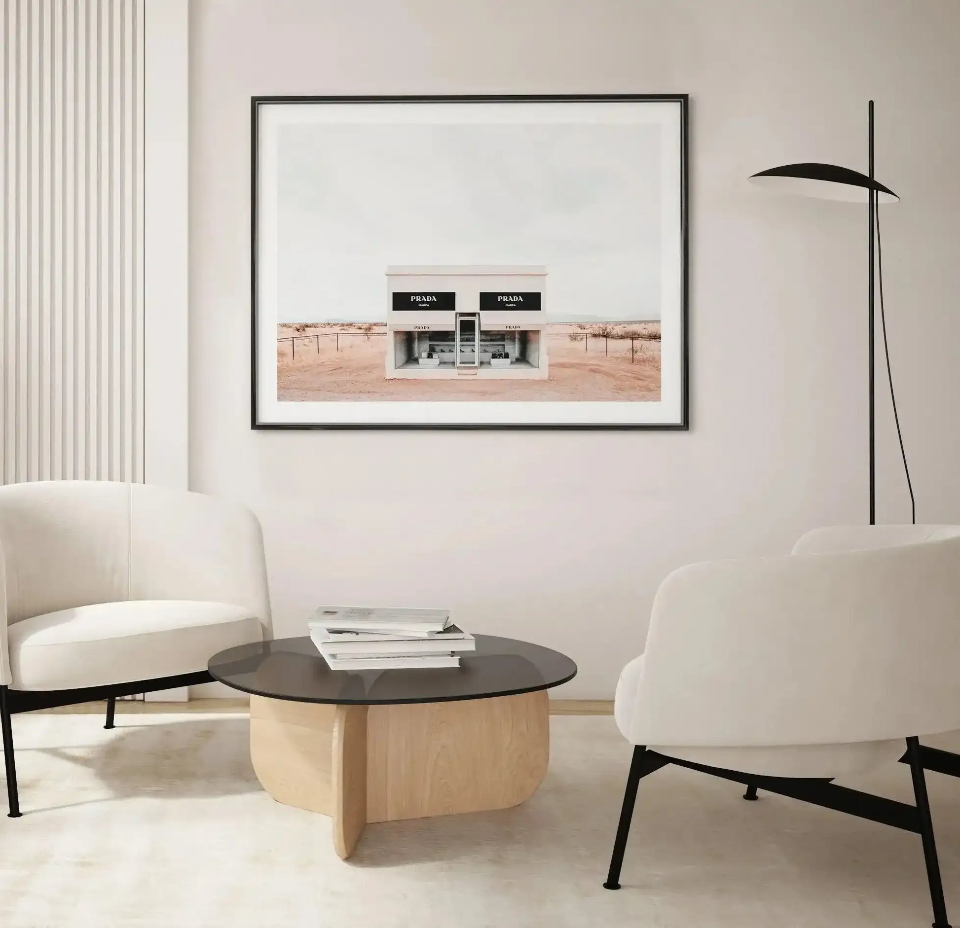 Prada Marfa | Texas Art Print-PRINT-Olive et Oriel-Olive et Oriel-Buy-Australian-Art-Prints-Online-with-Olive-et-Oriel-Your-Artwork-Specialists-Austrailia-Decorate-With-Coastal-Photo-Wall-Art-Prints-From-Our-Beach-House-Artwork-Collection-Fine-Poster-and-Framed-Artwork