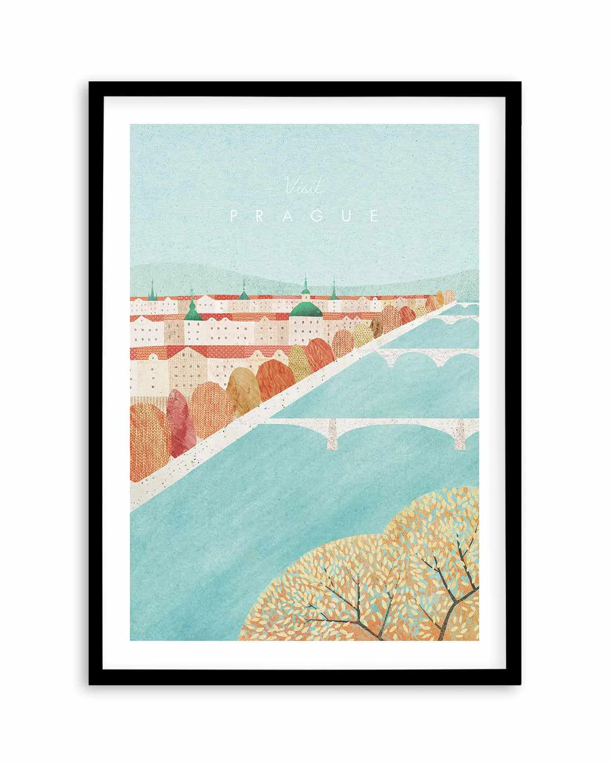 Prague by Henry Rivers Art Print from Olive et Oriel where you can shop wallpaper and artworks online