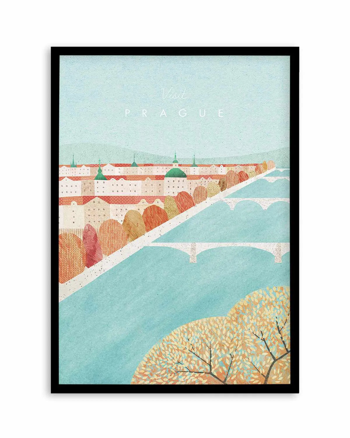 Prague by Henry Rivers Art Print from Olive et Oriel where you can shop wallpaper and artworks online