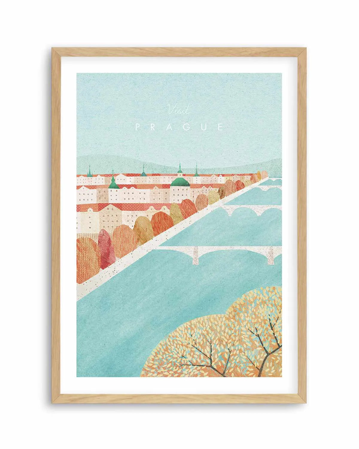 Prague by Henry Rivers Art Print from Olive et Oriel where you can shop wallpaper and artworks online
