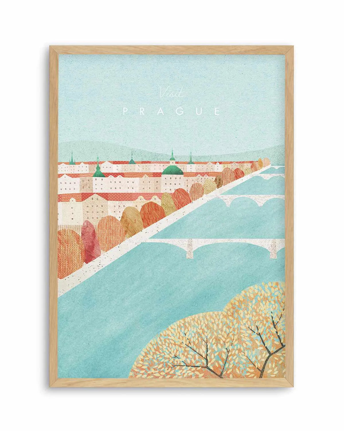 Prague by Henry Rivers Art Print from Olive et Oriel where you can shop wallpaper and artworks online