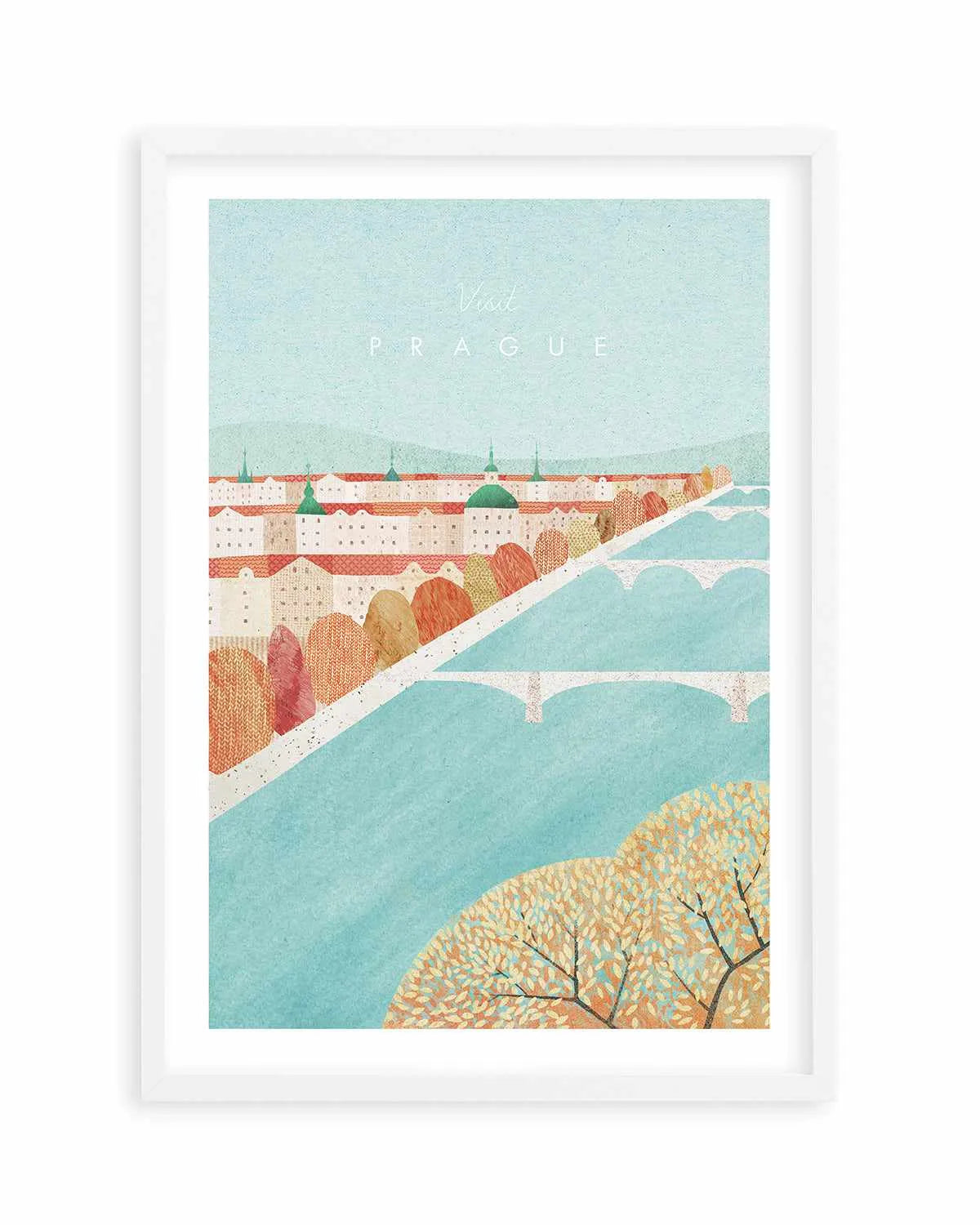 Prague by Henry Rivers Art Print from Olive et Oriel where you can shop wallpaper and artworks online