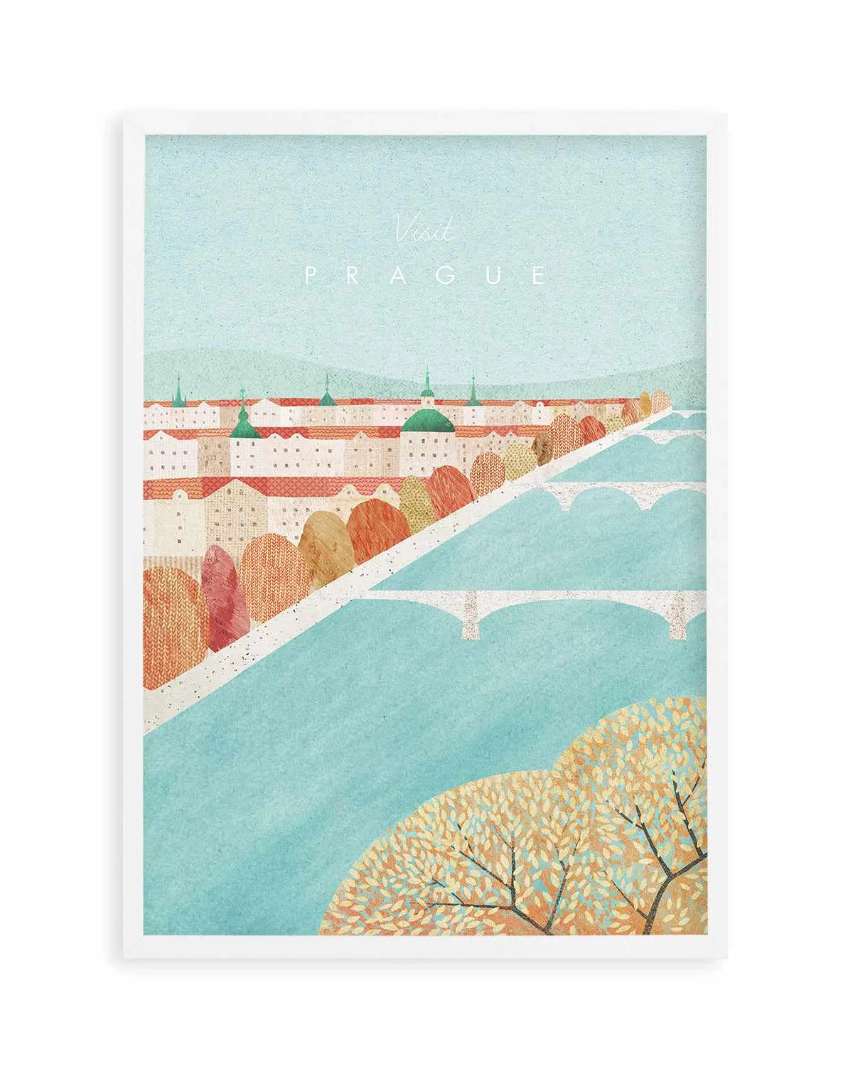 Prague by Henry Rivers Art Print from Olive et Oriel where you can shop wallpaper and artworks online