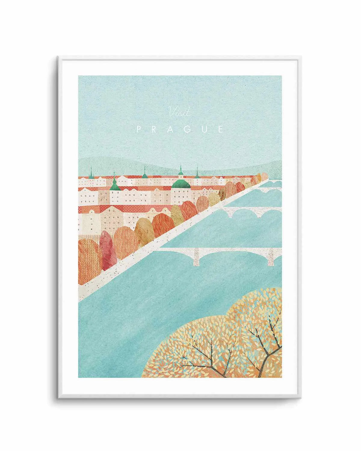 Prague by Henry Rivers Art Print from Olive et Oriel where you can shop wallpaper and artworks online