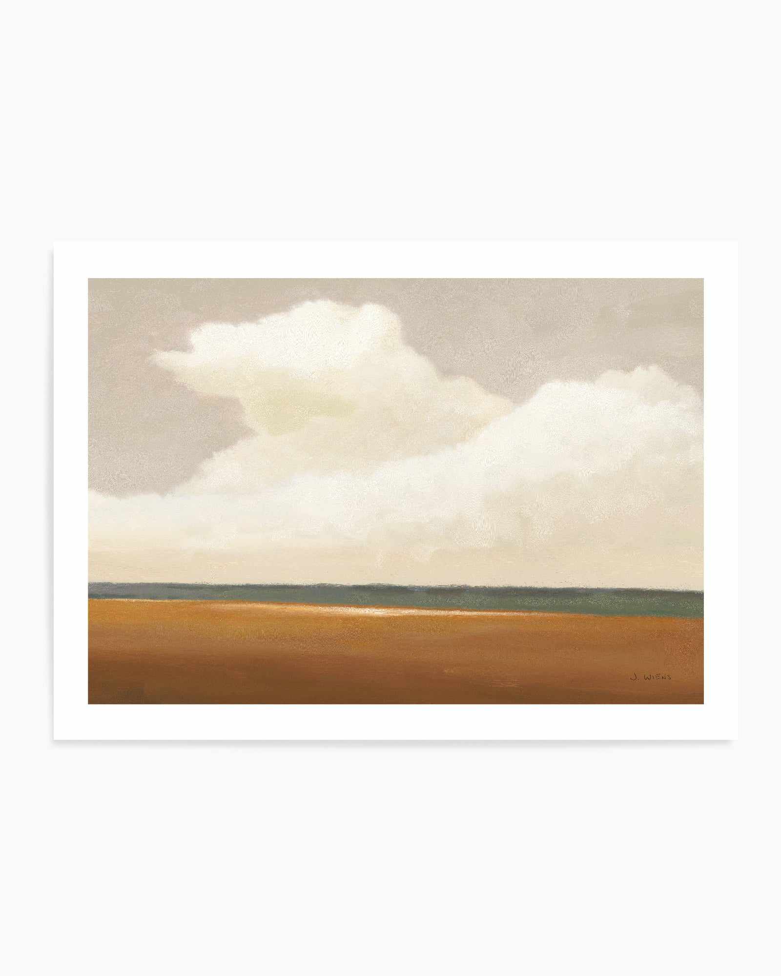 Prairie Summer Terracotta | Art Print