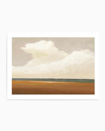 Prairie Summer Terracotta | Art Print from Olive et Oriel where you can shop wallpaper and artworks online