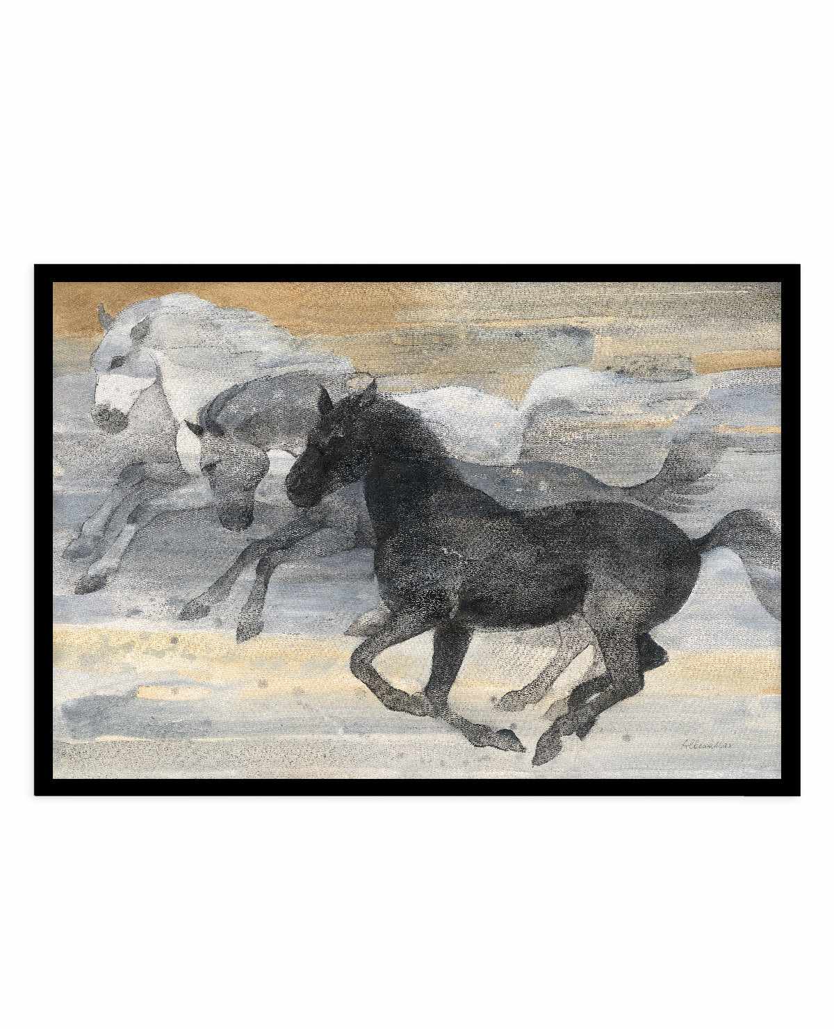 Prancing Trio | Art Print