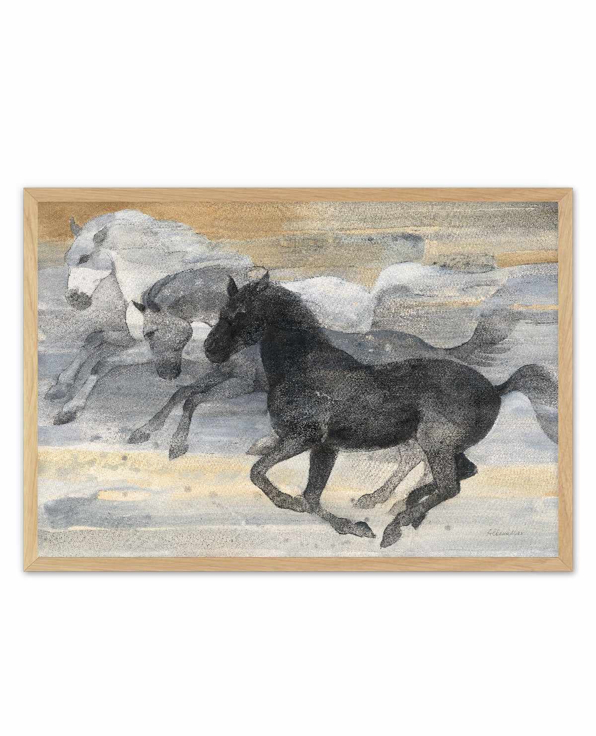 Prancing Trio | Art Print