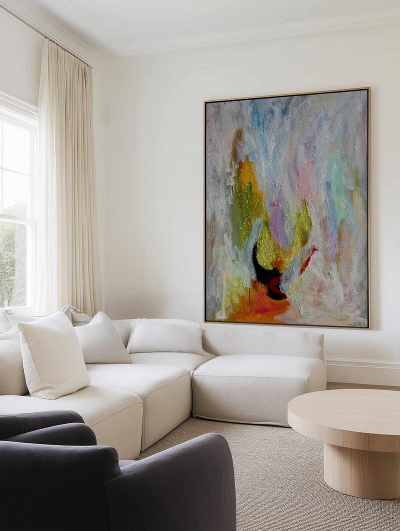 Pray For The Sun by Svend Kindt-Larsen | Framed Canvas Art Print from Olive et Oriel where you can shop wallpaper and artworks online