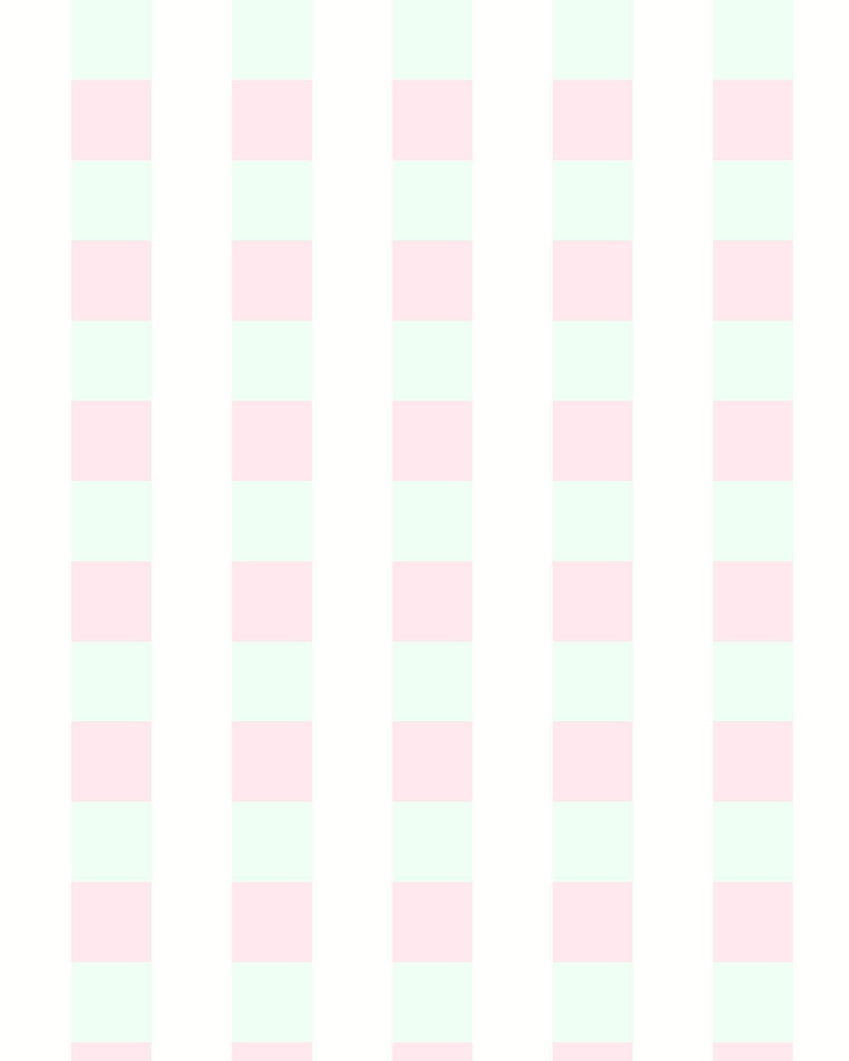 Preppy Checks in Pink & Mint By the Roll Wallpaper