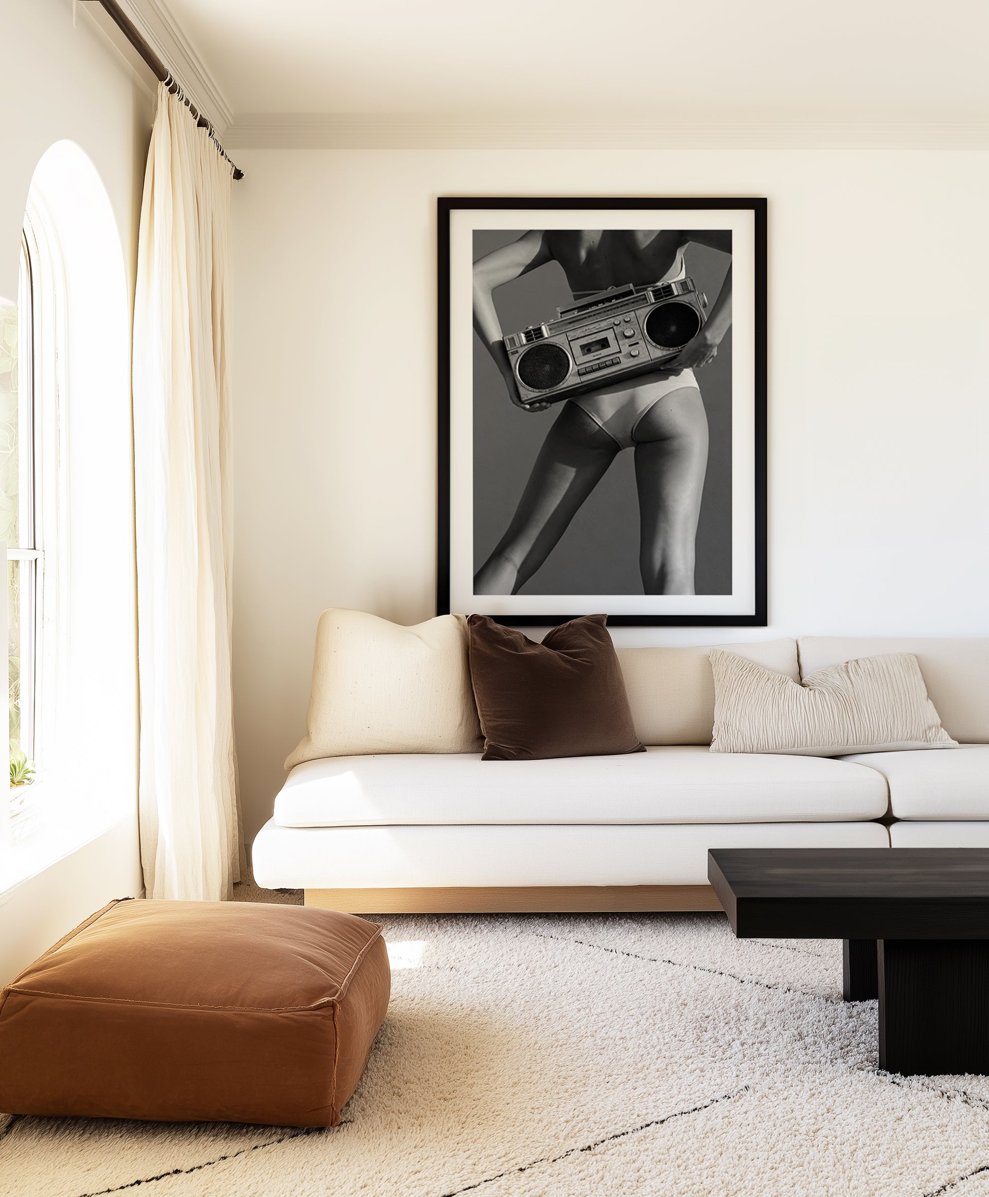 Press Play | Art Print from Olive et Oriel where you can shop wallpaper and artworks online