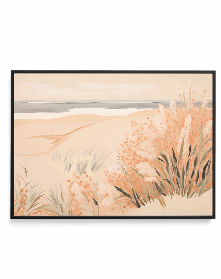 Pretty Pampas | Framed Canvas Art Print from Olive et Oriel where you can shop wallpaper and artworks online