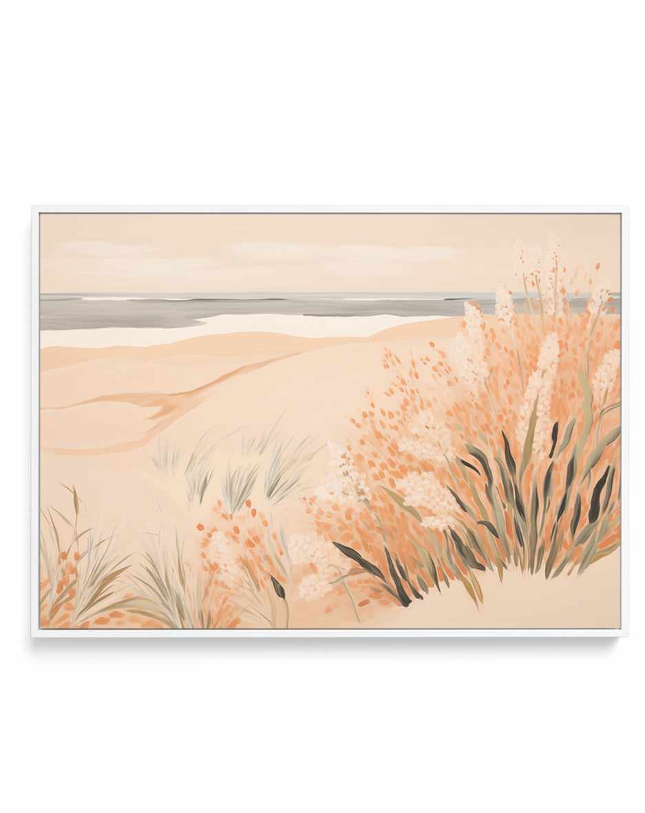 Pretty Pampas | Framed Canvas Art Print from Olive et Oriel where you can shop wallpaper and artworks online