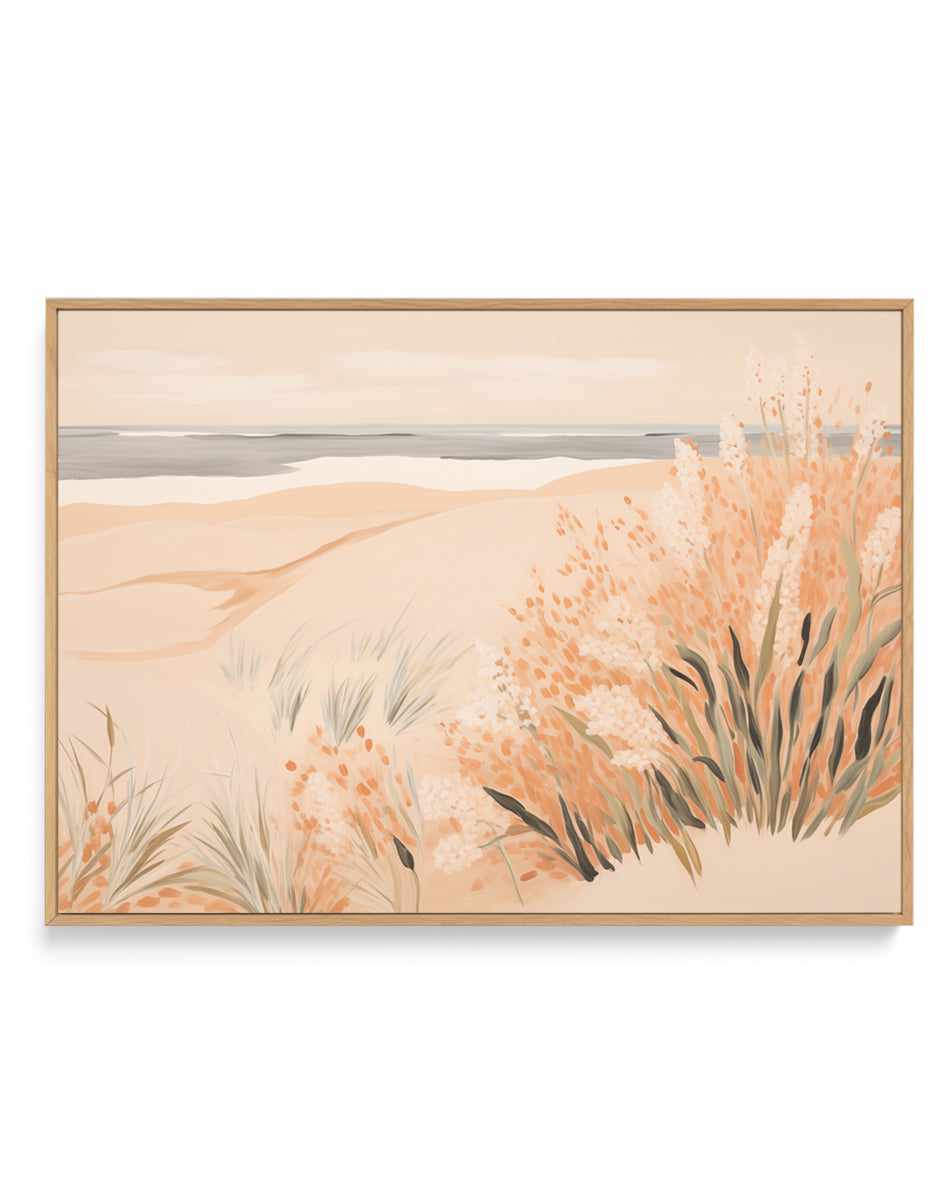 Pretty Pampas | Framed Canvas Art Print from Olive et Oriel where you can shop wallpaper and artworks online