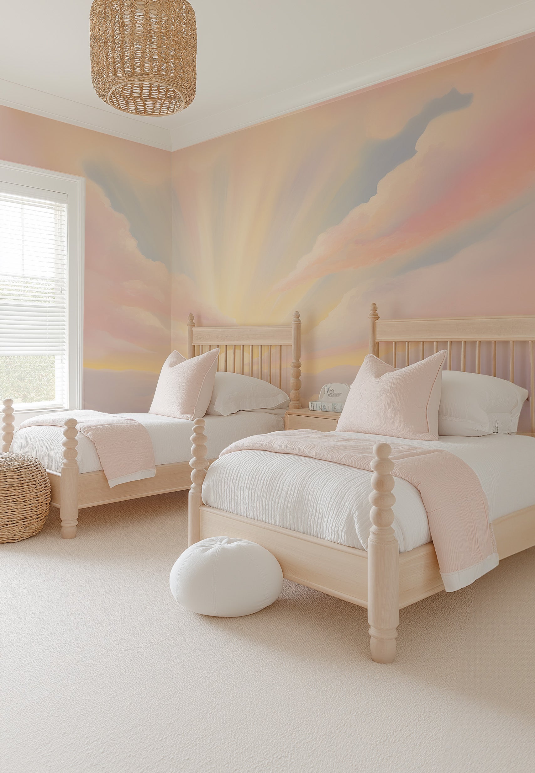 Rainbow Skies Wallpaper Mural