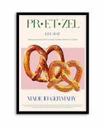 Pretzel Print By By Nazma Khokbar | Art Print