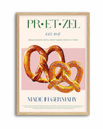 Pretzel Print By By Nazma Khokbar | Art Print