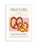 Pretzel Print By By Nazma Khokbar | Art Print