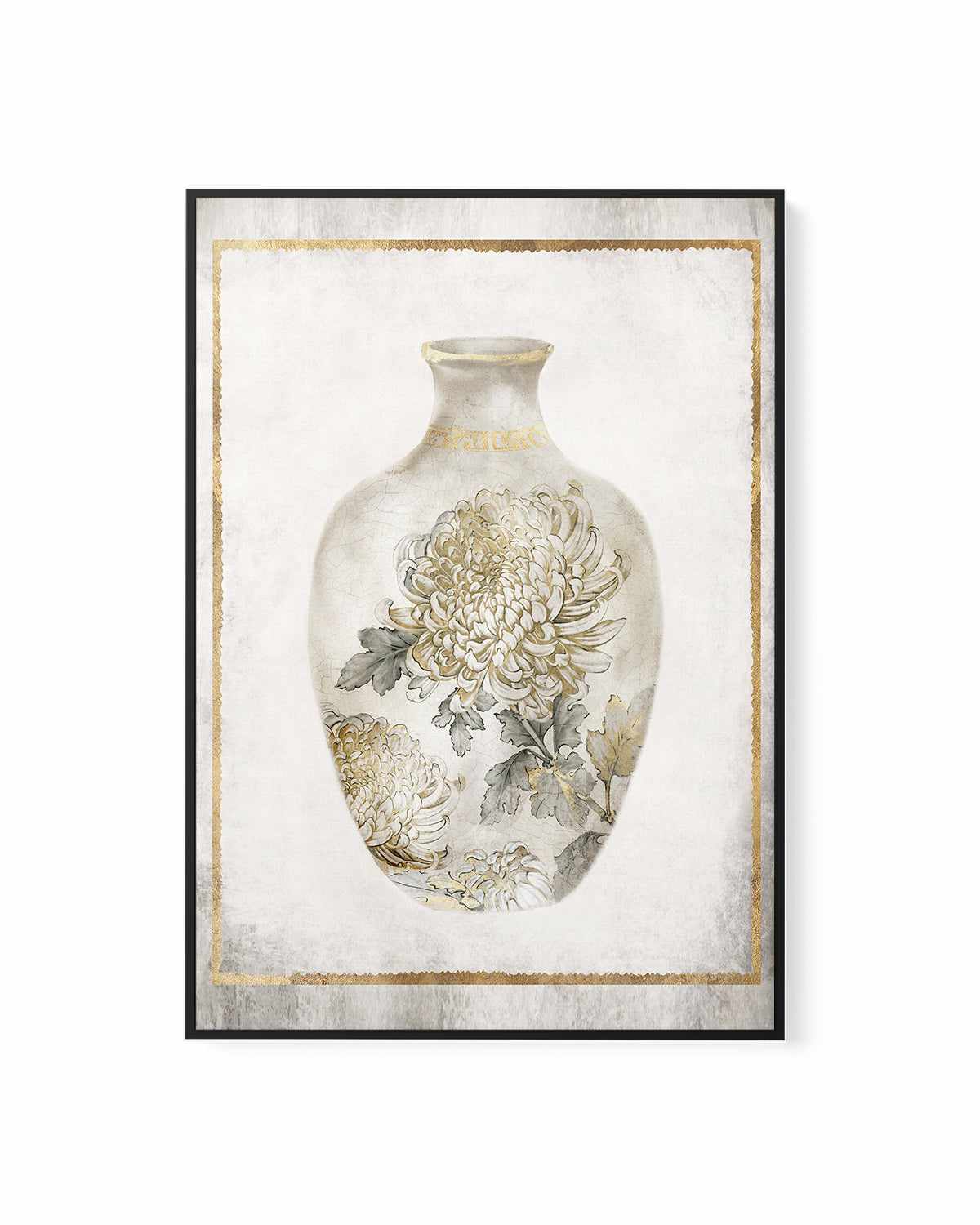 Priceless Vase I | Framed Canvas Art Print