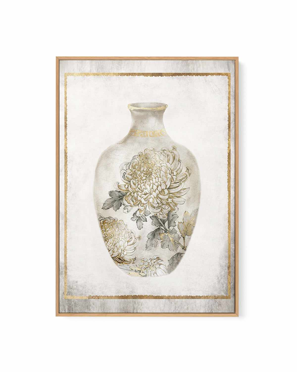 Priceless Vase I | Framed Canvas Art Print