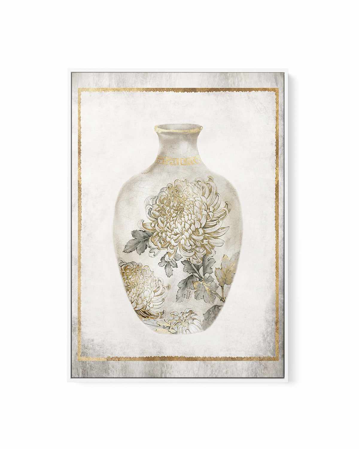 Priceless Vase I | Framed Canvas Art Print