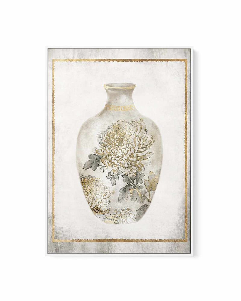 Priceless Vase I | Framed Canvas Art Print