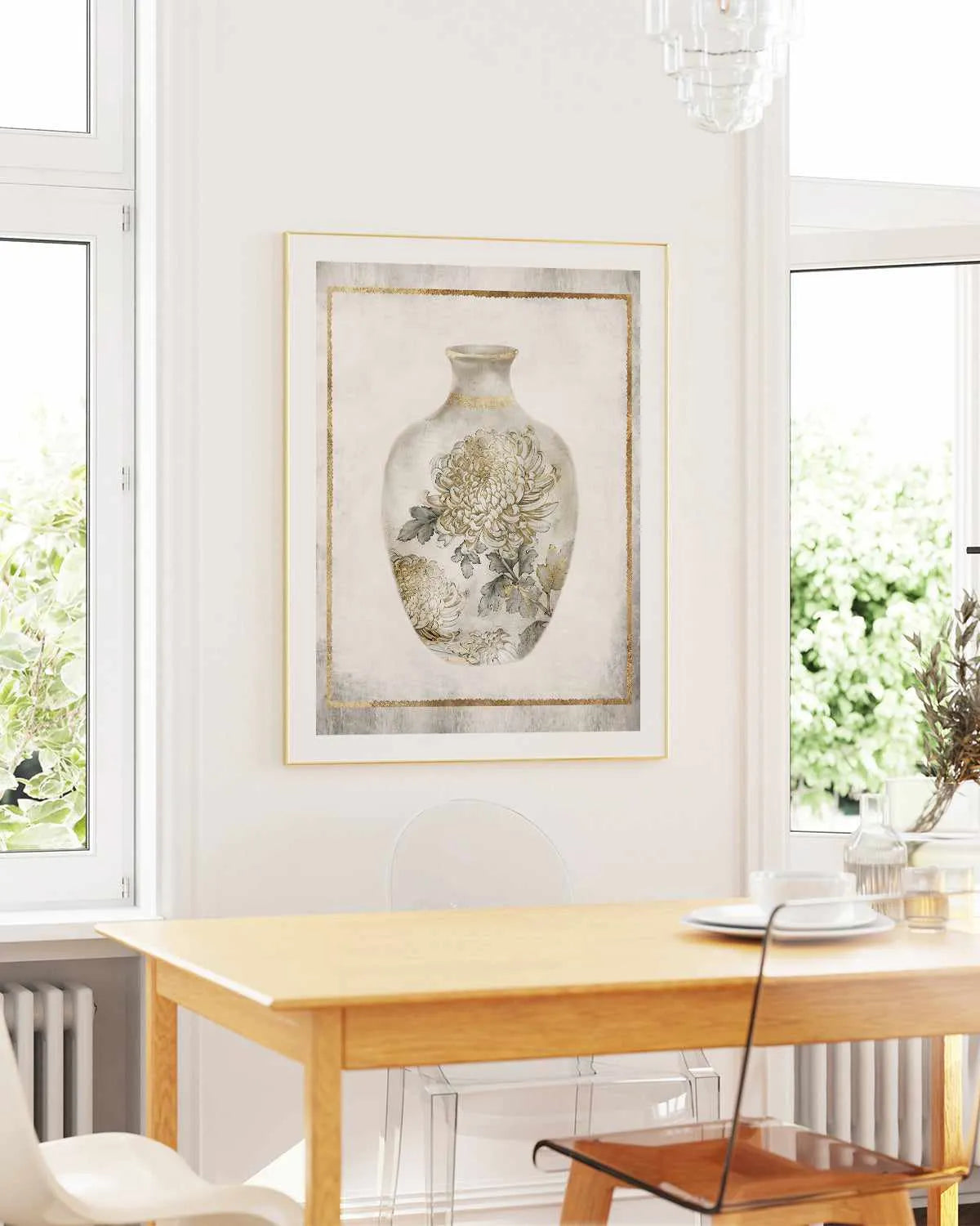 Priceless Vase I Art Print from Olive et Oriel where you can shop wallpaper and artworks online