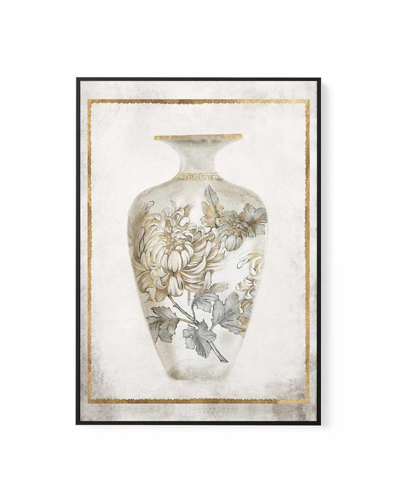Priceless Vase II | Framed Canvas Art Print