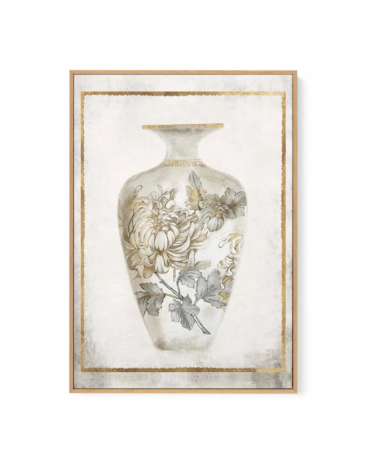 Priceless Vase II | Framed Canvas Art Print from Olive et Oriel where you can shop wallpaper and artworks online