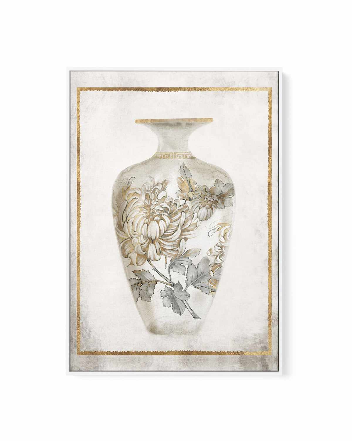 Priceless Vase II | Framed Canvas Art Print