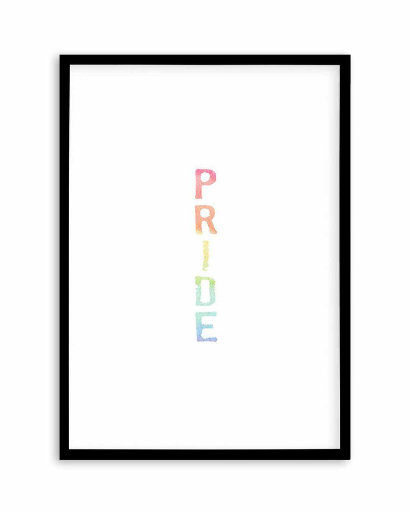 Pride | Rainbow Watercolour Art Print