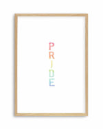 Pride | Rainbow Watercolour Art Print