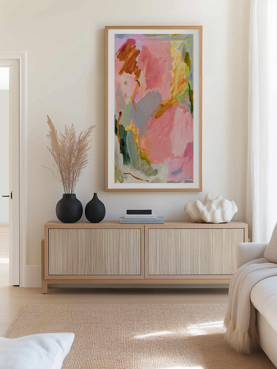 Primrose by Jade Carnell | Panoramic Art Print from Olive et Oriel where you can shop wallpaper and artworks online