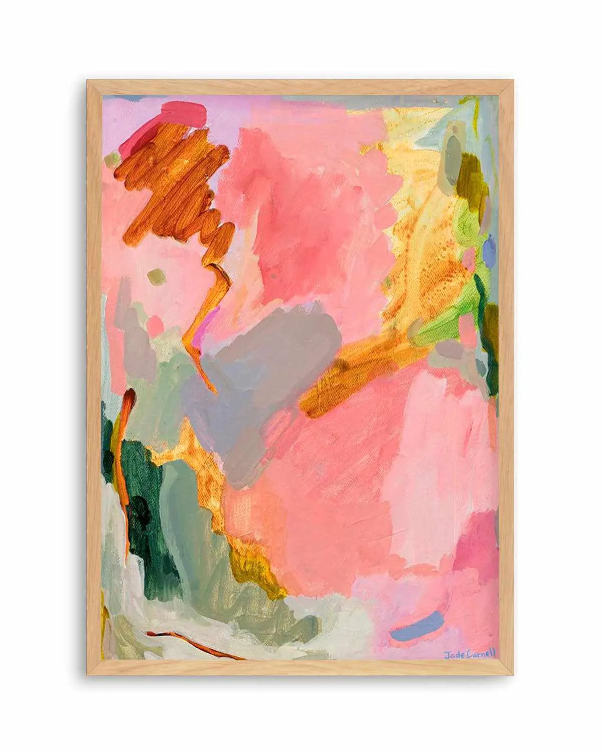 Primrose by Jade Carnell Art Print from Olive et Oriel where you can shop wallpaper and artworks online