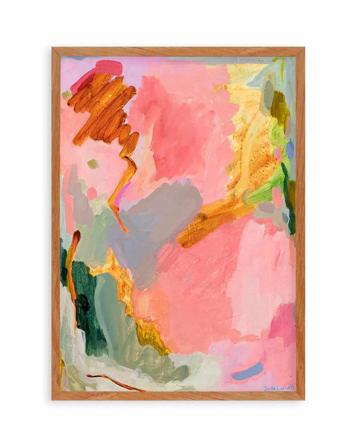 Primrose by Jade Carnell Art Print from Olive et Oriel where you can shop wallpaper and artworks online