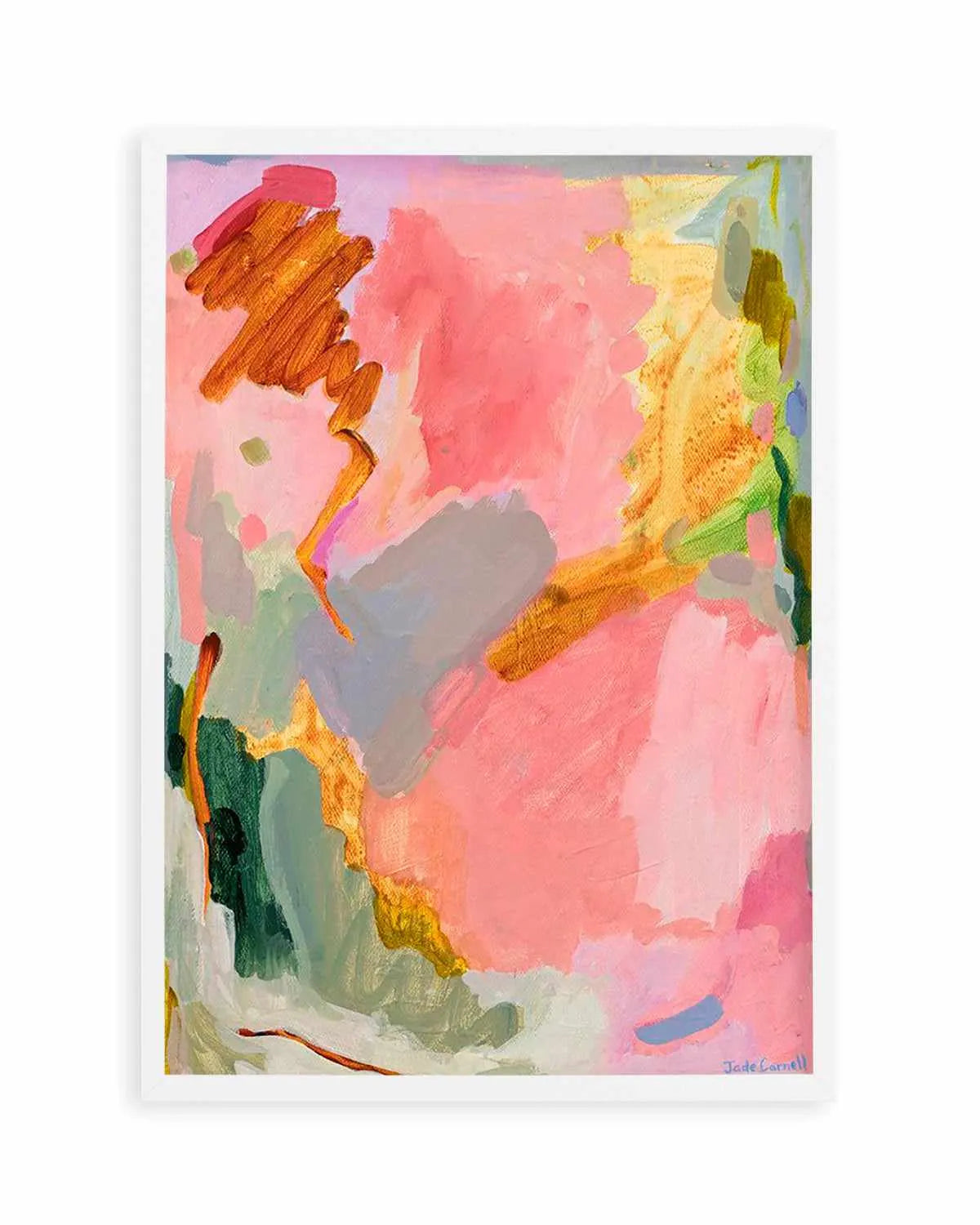 Primrose by Jade Carnell Art Print from Olive et Oriel where you can shop wallpaper and artworks online