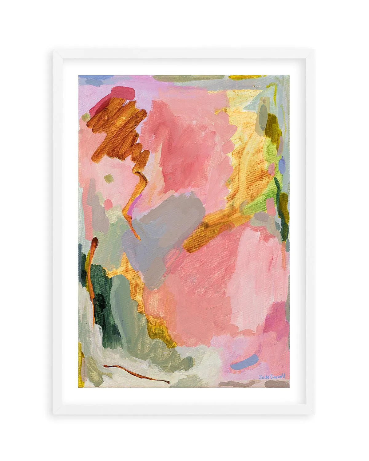 Primrose by Jade Carnell Art Print-PRINT-Olive et Oriel-Jade Carnell-A5 | 5.8" x 8.3" | 14.8 x 21cm-White-With White Border-Buy-Australian-Art-Prints-Online-with-Olive-et-Oriel-Your-Artwork-Specialists-Austrailia-Decorate-With-Coastal-Photo-Wall-Art-Prints-From-Our-Beach-House-Artwork-Collection-Fine-Poster-and-Framed-Artwork